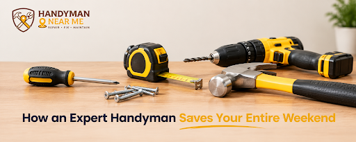 Expert Handyman Saves Your Entire Weekend